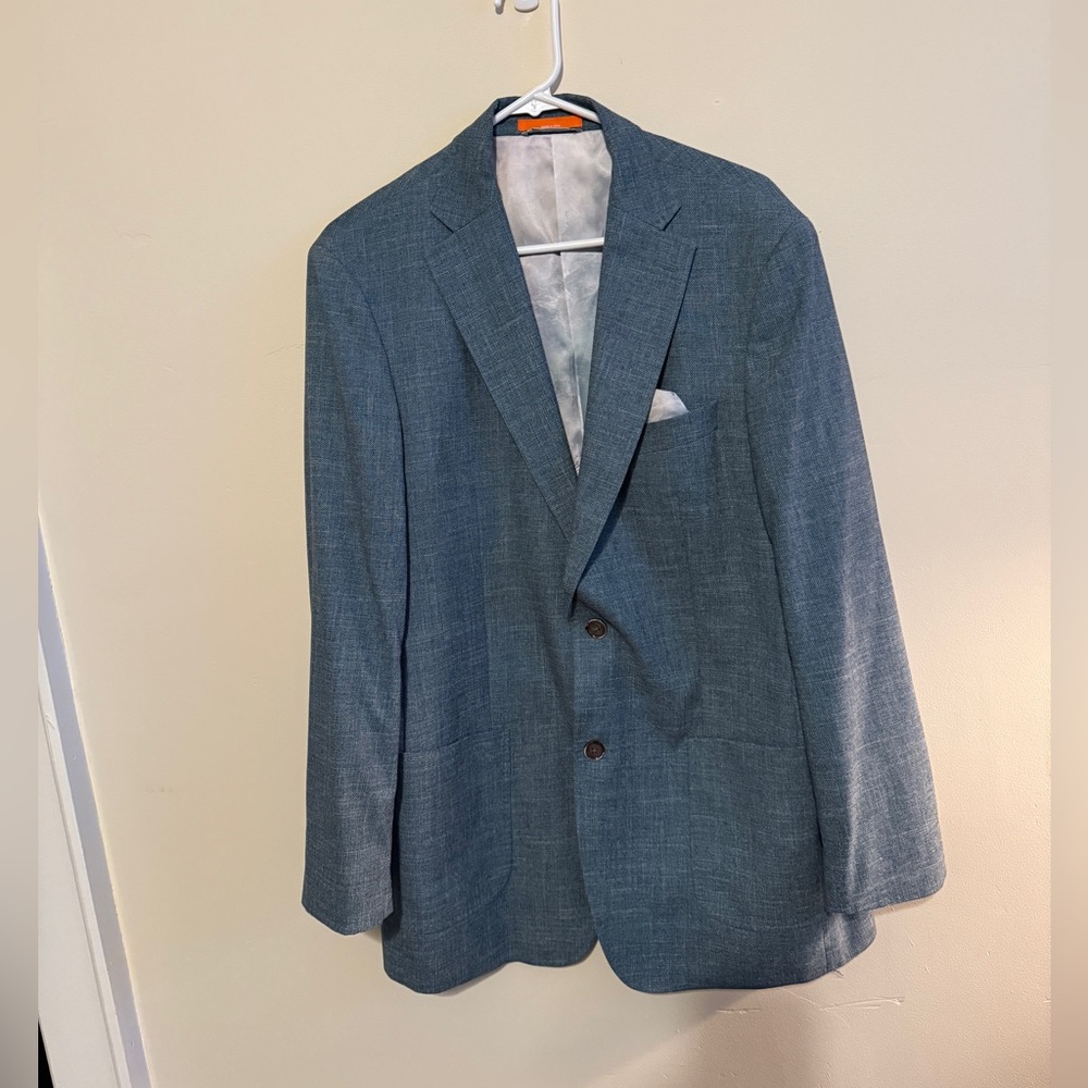 TALLIA Textured Blue Sport Coat